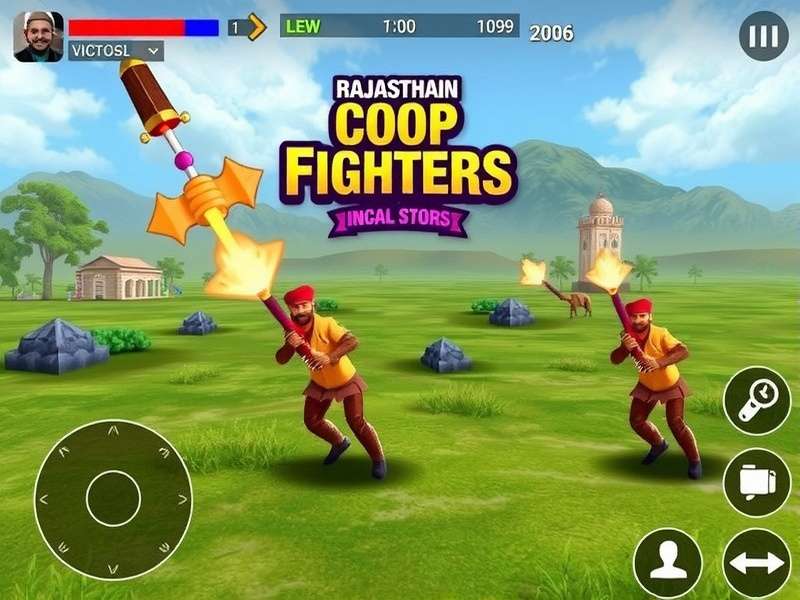 Rajasthan Coop Fighters Gameplay Screenshot